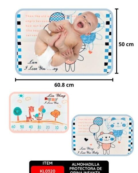 Almohadilla Protectora de Orina Infantil, Absorbente y Segura para Bebé