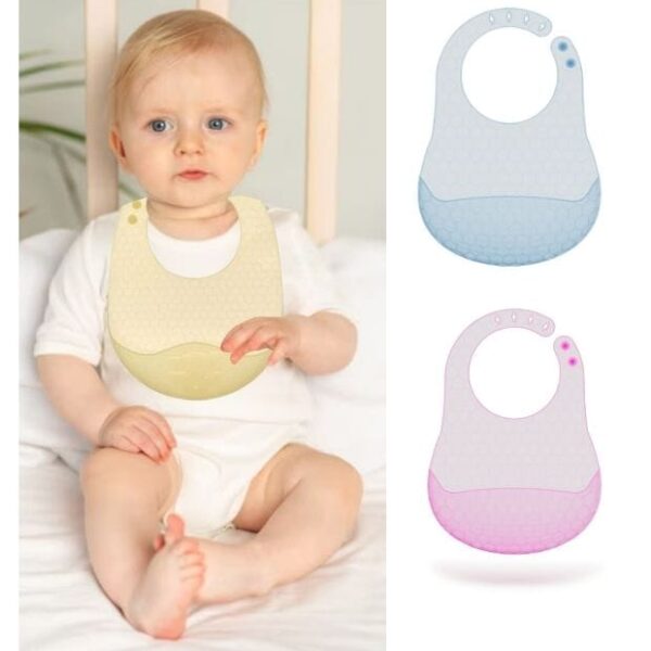 Babero de Silicona para Bebé – Protección y Comodidad