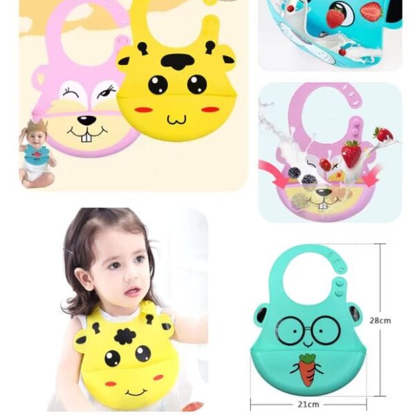 Babero de Silicona Infantil Paradise