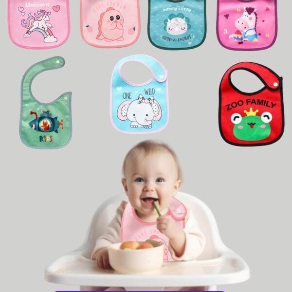Babero Infantil Salvi, Diseño Clásico y Seguro