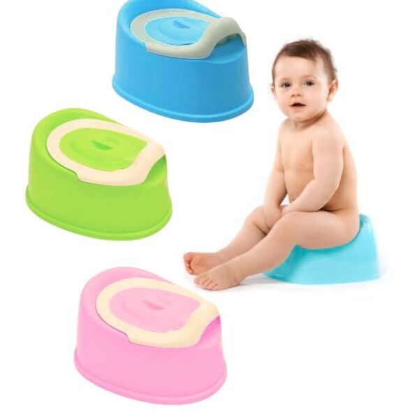 Bacin para Bebe con Tapa 31*25cm (Colores Surtidos)