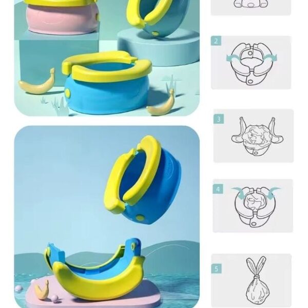 BACIN INODORO PORTATIL BANANA