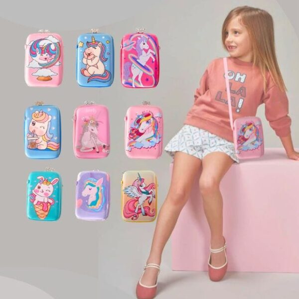 Cartuchera Infantil Girl, Diseño Colorido y Divertido para Niñas