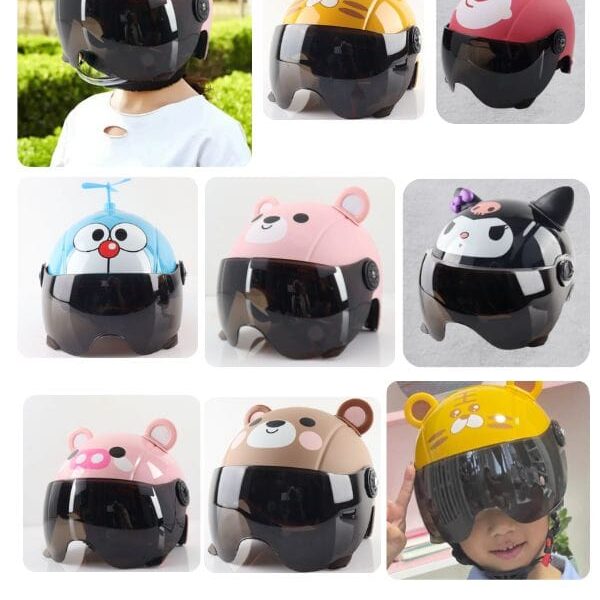Casco de moto para niños