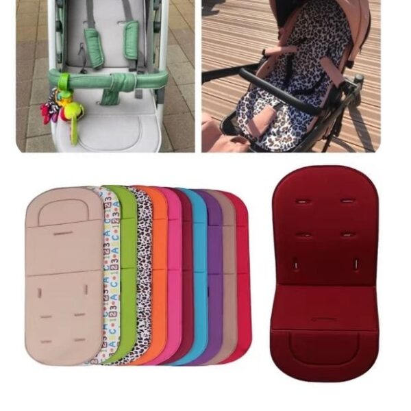 Asiento Infantil para Cochesito, Diseño Ovalado, Colores Surtidos