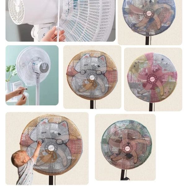 Cubierta para Ventilador Infantil - Diseños Surtidos