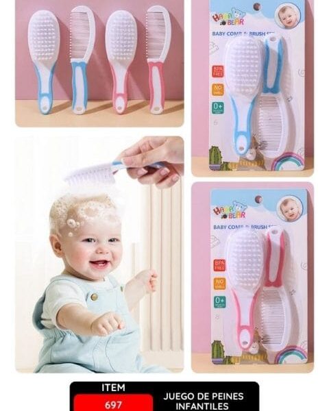Juego de Peines Infantiles – Blister, 2 Piezas