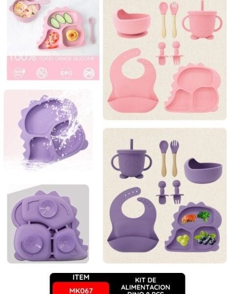 KIT DE ALIMENTACION DINO 8 PCS