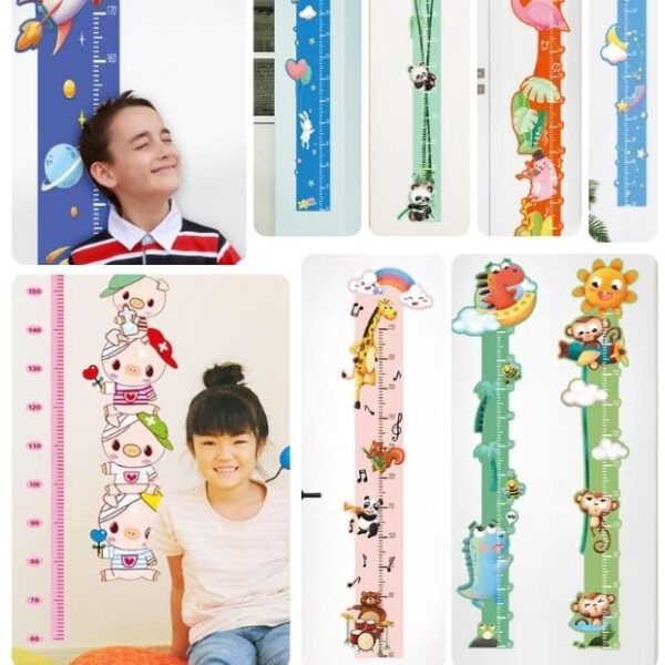 Medidor de Altura Infantil Decorativo – Diseños Surtidos