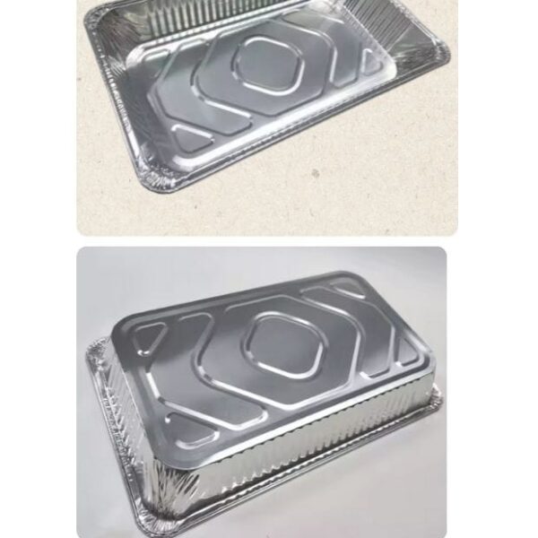 PLATO DE ALUMINIO 54 * 33 * 8