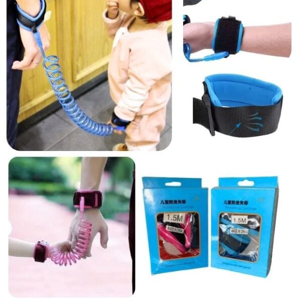 Pulsera Antipérdida Infantil – MOD 1, Colores Surtidos, Presentación en Caja