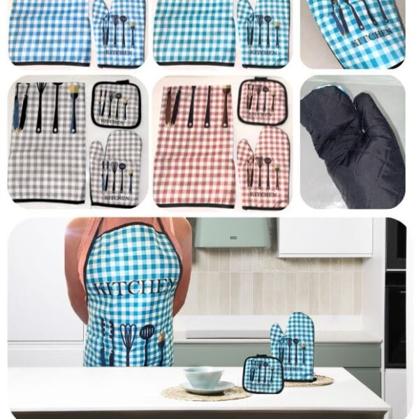 SET DE GUANTE COCINA COMPLETO