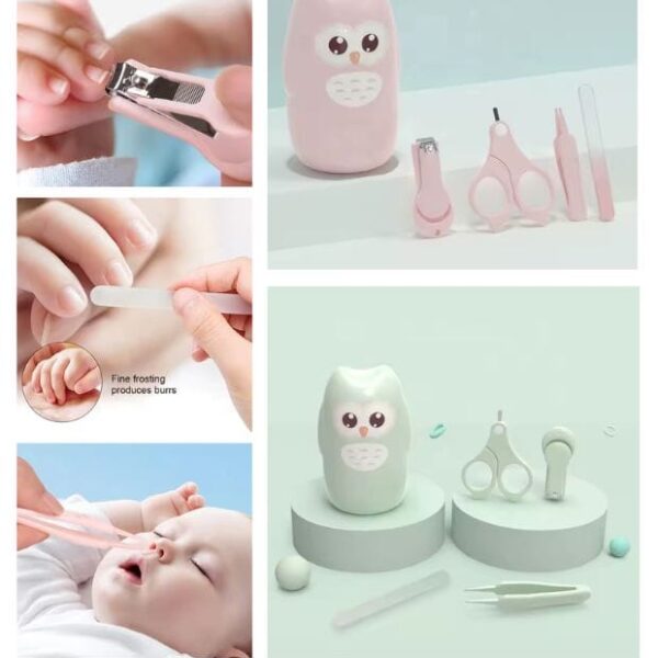 Set de limpieza de uñas para bebe Buho