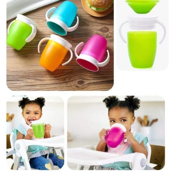 Vaso Infantil Antiderrame 360º
