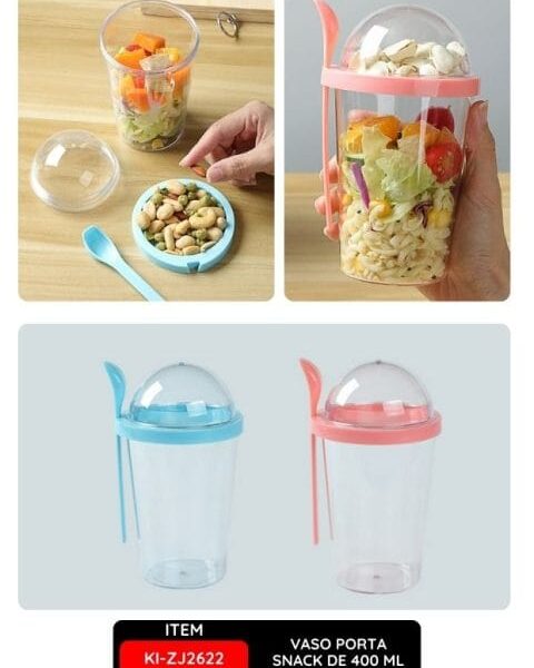 Vaso Porta Snack de 400 ML