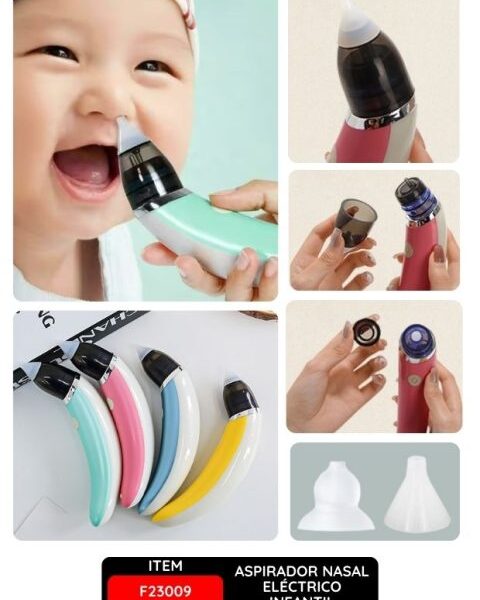Aspirador Nasal Eléctrico Infantil – Para Bebé y Niño