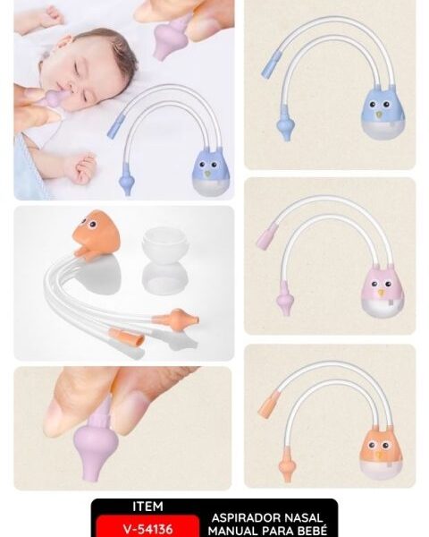 Aspirador Nasal Manual para Bebé