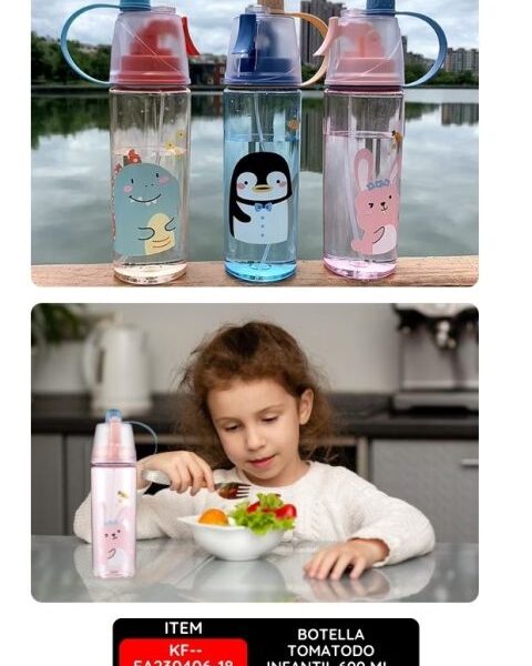 Botella Tomatodo Infantil 600 ml