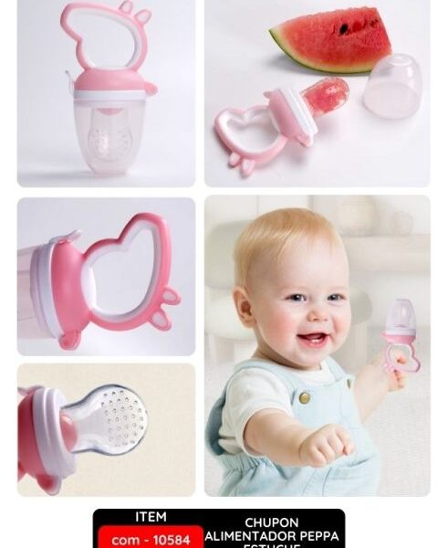 Chupon Alimentador Peppa en estuche