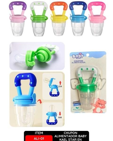 CHUPON ALIMENTADOR BABY KAEL STAR en blister