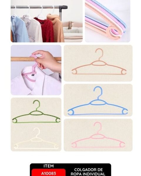 COLGADOR DE ROPA INDIVIDUAL