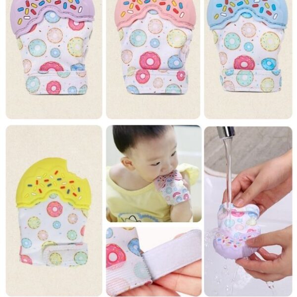 Guante Mordedor Infantil Dona – 4 Colores Disponibles