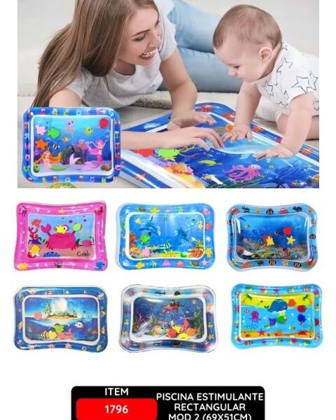 PISCINA ESTIMULANTE RECTANGULAR MOD 2 (69X51CM)