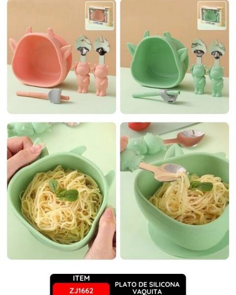 Plato de Silicona Vaquita