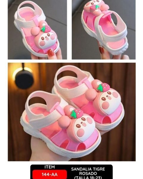 SANDALIA TIGRE ROSADO TALLA 18 - 23