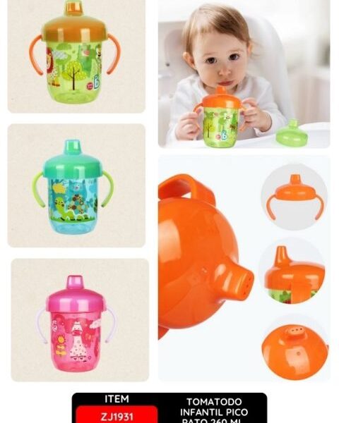 TomaTodo Infantil Pico Pato 260 ml