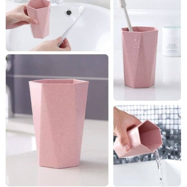 Vaso de Cepillo de Dientes Diamante
